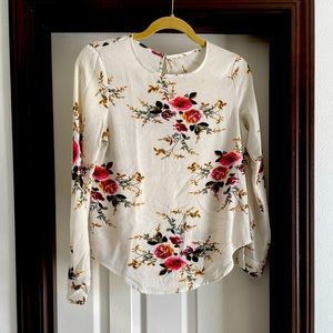 Long sleeve blouse